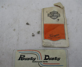 Lot of 3 Harley Davidson Genuine NOS Screws w/ Washers 71518-80