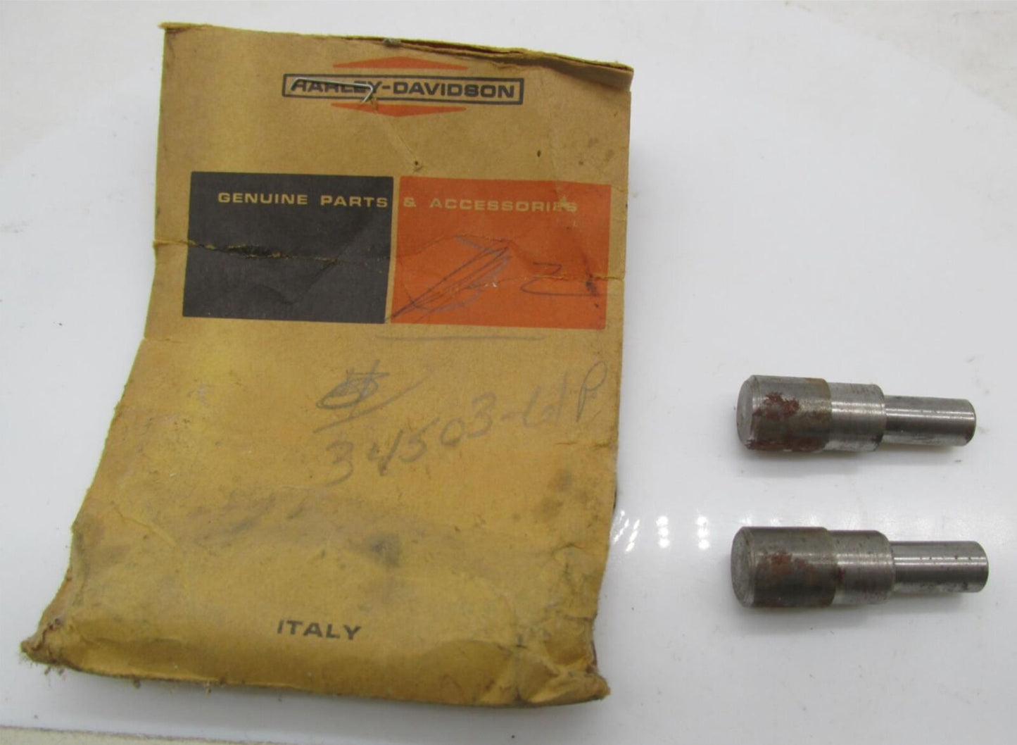 Lot of 2 Harley-Davidson Genuine NOS Aermacchi Lever Stop Pin 34503-61P