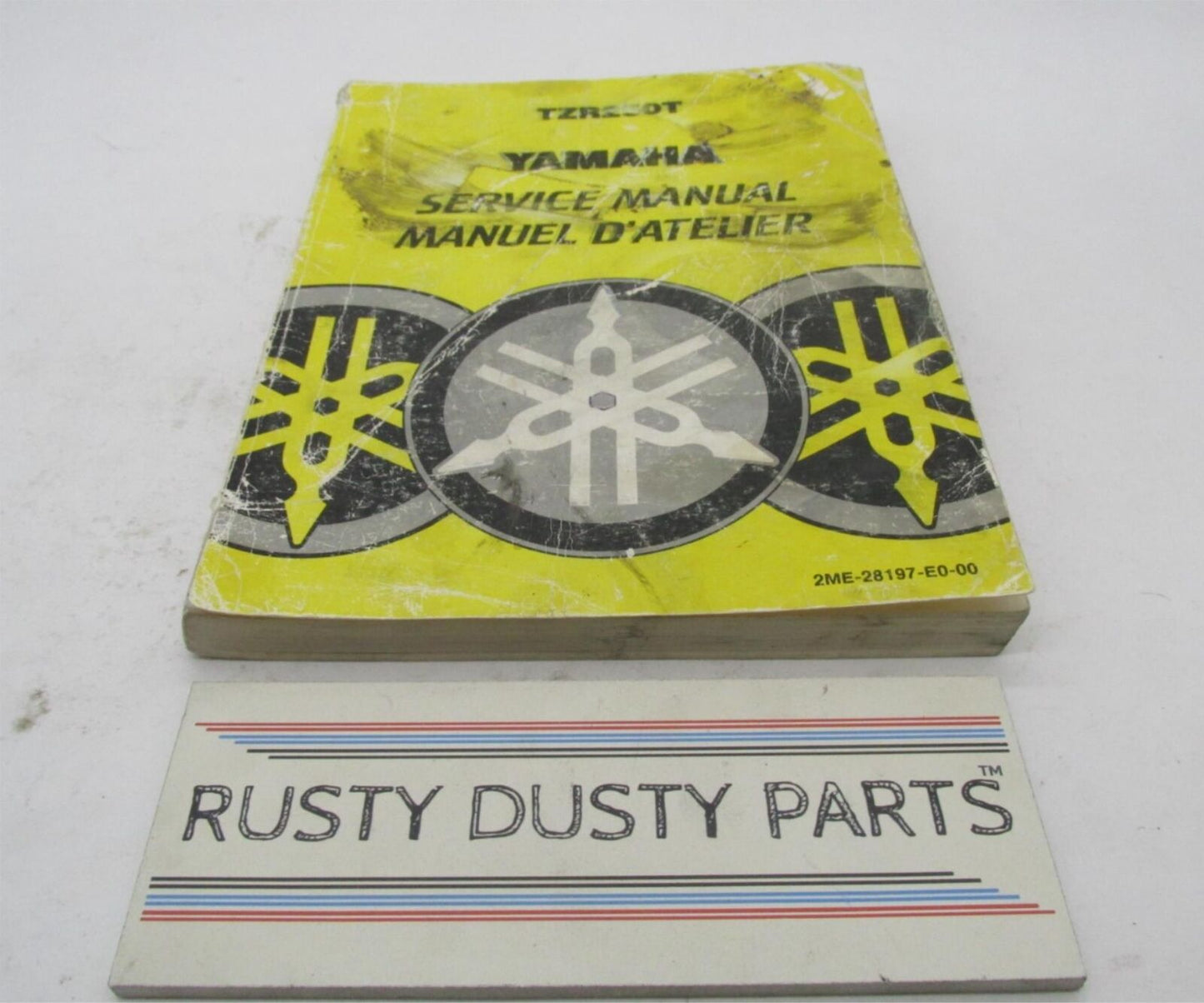 Yamaha Genuine Factory OEM TZR250T Service Manual 2ME-28197-E0-00