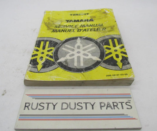 Yamaha Genuine Factory OEM TZR250T Service Manual 2ME-28197-E0-00