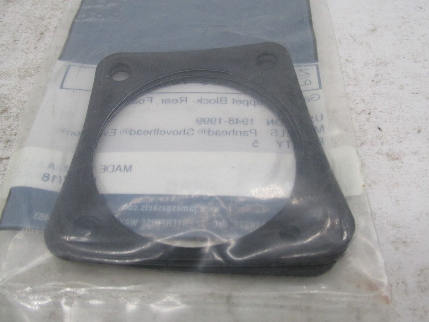 Lot of 3 Harley Davidson James Gasket Rear Tappet Gaskets JGI-18633-48-F