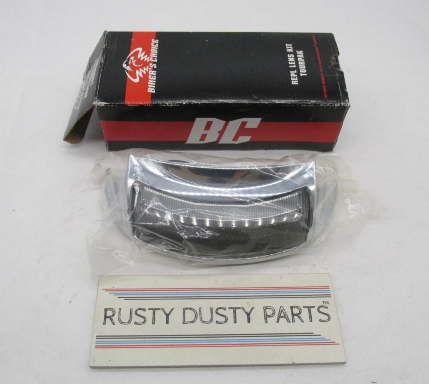 Harley Davidson Biker's Choice Tourpak Fender Tip Light Smoked Lens Kit 41-0304