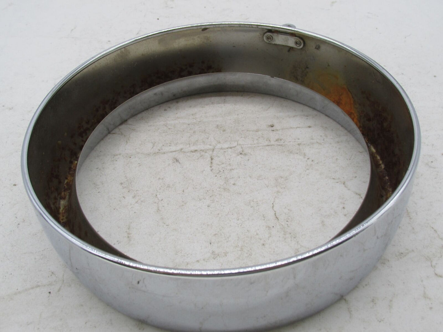 Harley Davidson Genuine 8" Chrome Headlight Fairing Ring 2.25" Deep