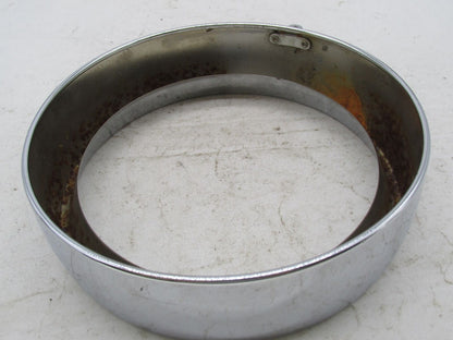 Harley Davidson Genuine 8" Chrome Headlight Fairing Ring 2.25" Deep