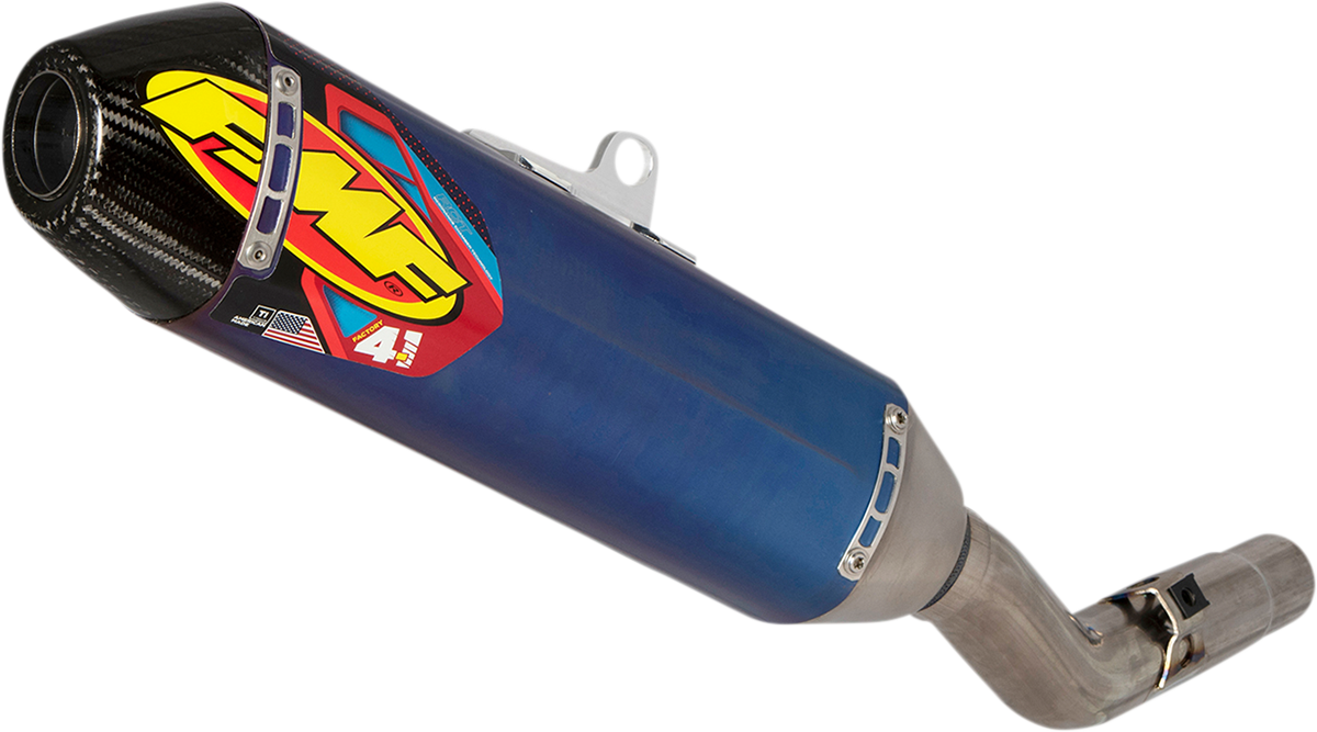 FMF Racing Factory 4.1 RCT Slip-On Muffler Anodized Titanium 45668