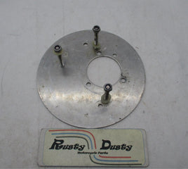 Harley Davidson Round Air Cleaner Carb Carburetor Backing Plate