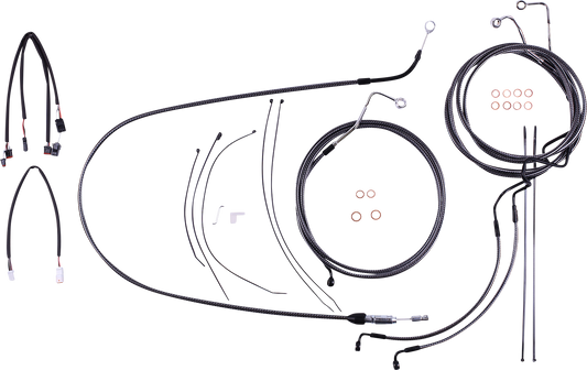 Magnum KARBONFIBR Designer Handlebar Installation Kit 7871191