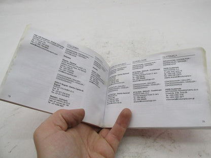 Ducati Official Factory 2008 Motorcycle World Dealer Guide Book