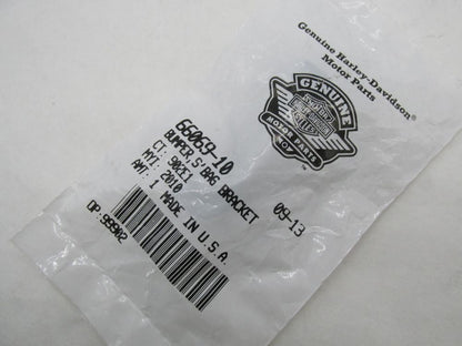 Harley-Davidson Genuine NOS Black Saddlebag Bumper Bracket 66069-10