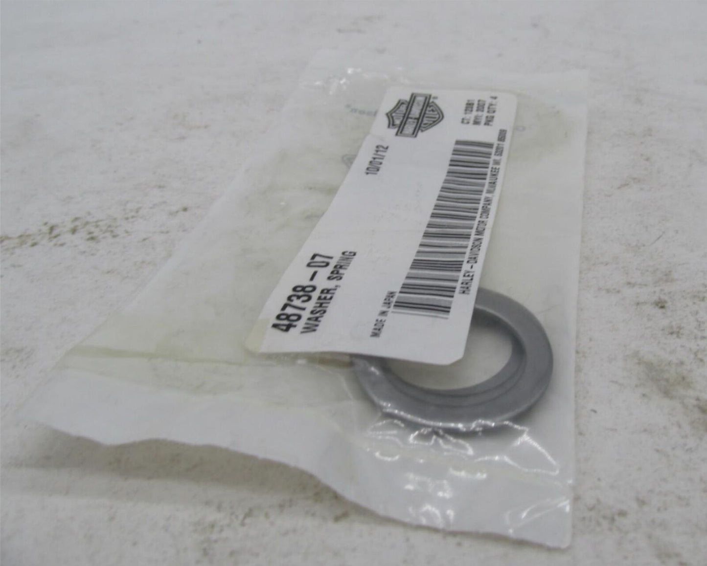 Lot of 3 Harley-Davidson Genuine NOS Spring Washers 48738-07