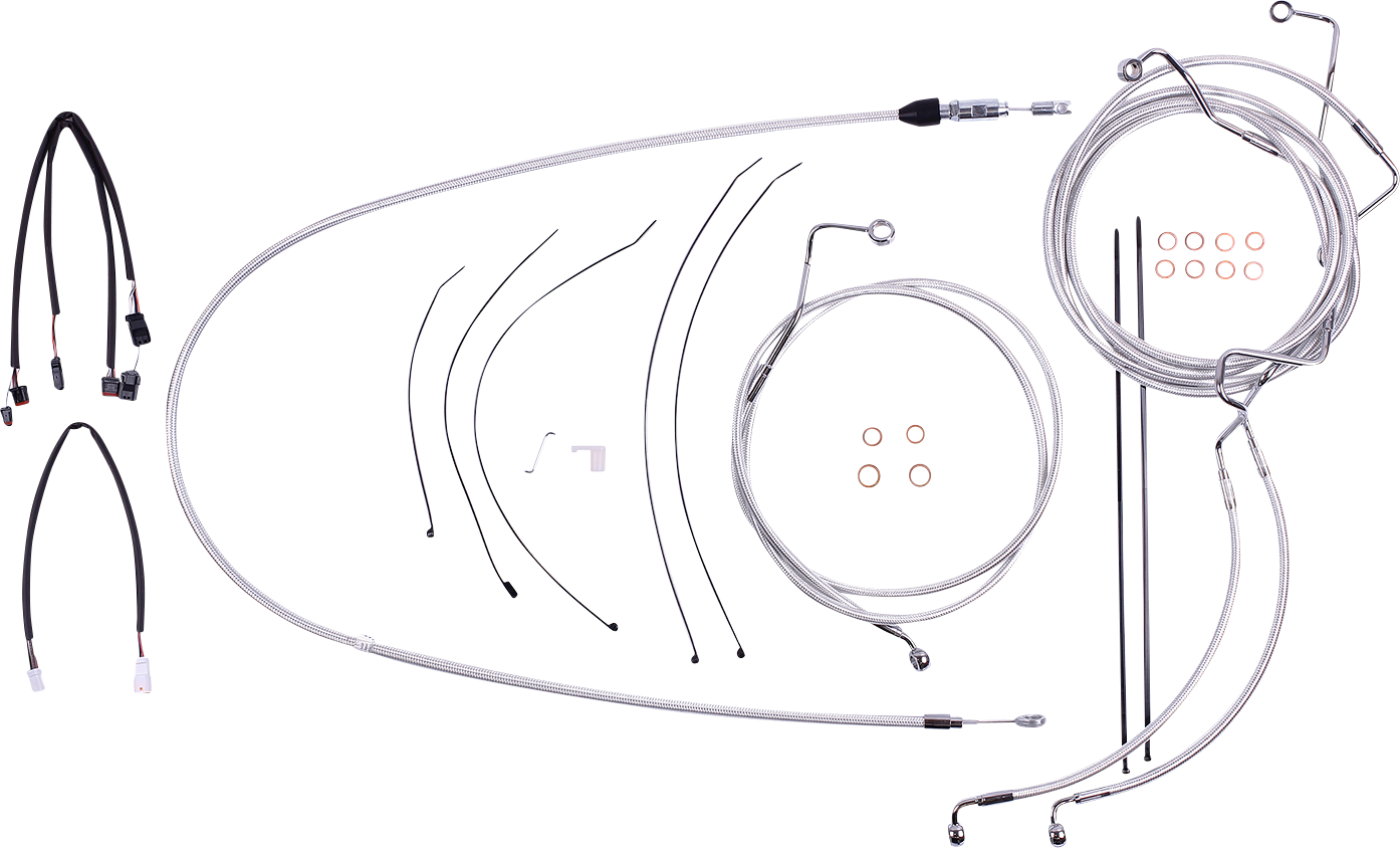 Magnum Sterling Chromite II Designer Handlebar Installation Kit 3871212