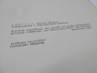 Bultaco Lobito Mk4 Provisional Motorcycle Catalog Parts List Book 74.32-P117