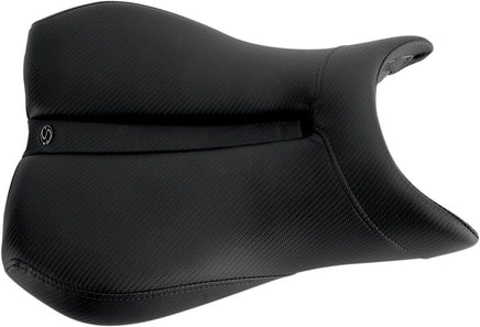 Saddlemen Gel-Channel Track - CF One-Piece Solo Seat with Rear Cover 0810-Y108