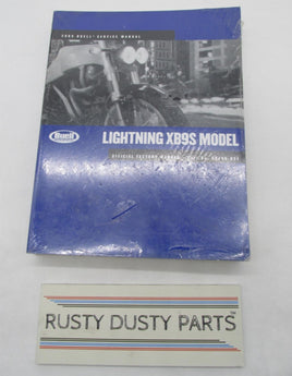Buell NOS Official Factory 2003 Lightning XB9S Service Manual 99490-03Y
