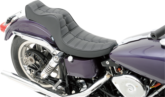 Drag Specialties Mini King and Queen Seat Scorpion Stitch 0805-0093