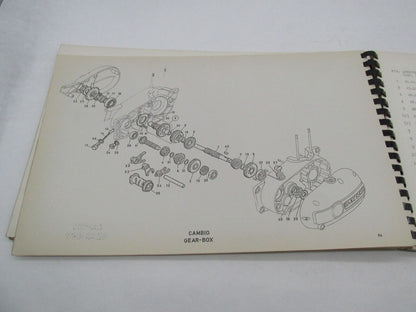 Bultaco Original Factory 1969 Lobito Mk3 Parts Catalog List Book 54.32-117