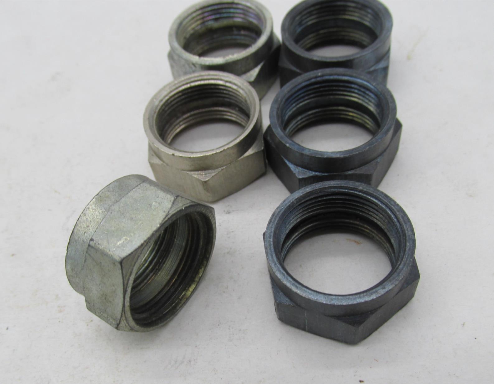 Lot of 6 Harley-Davidson Genuine NOS Aermacchi Petcock Fuel Valve Nuts 63528-66P