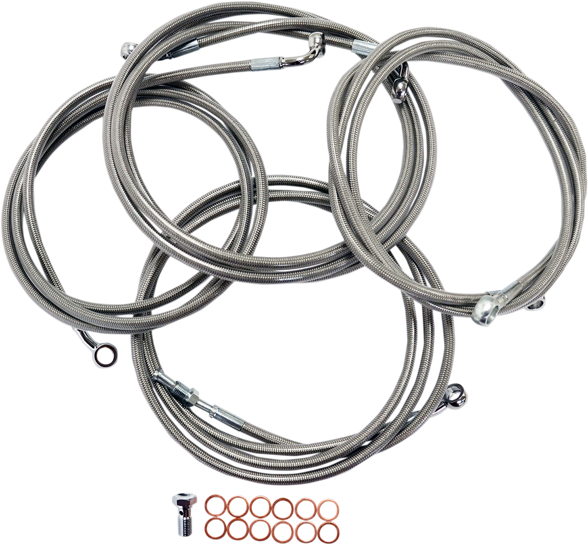 LA Choppers Handlebar Cable and Brake Line Kits LA-8052KT-13
