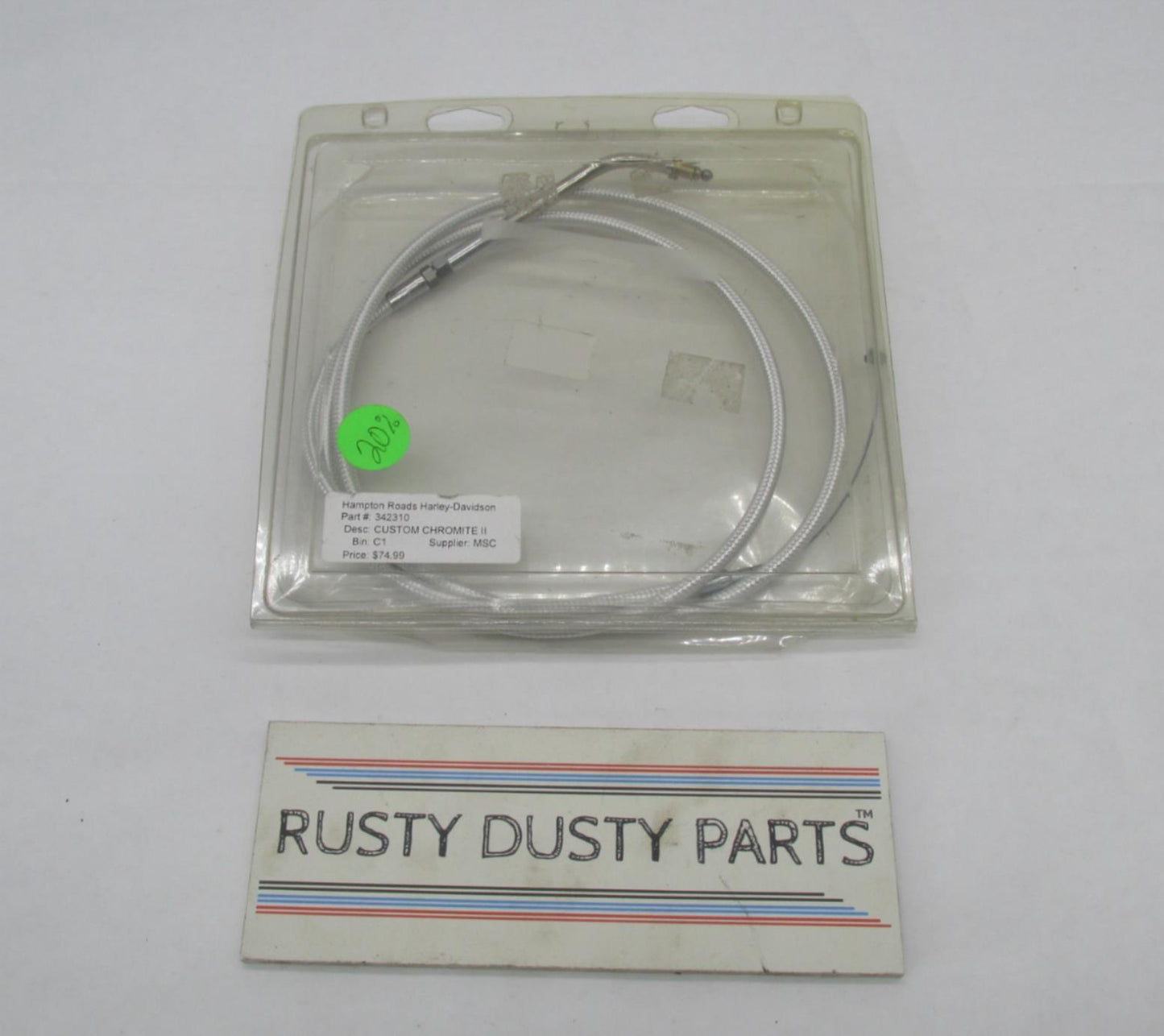 Harley Davidson Magnum Custom Chromite II Brake Line 342310