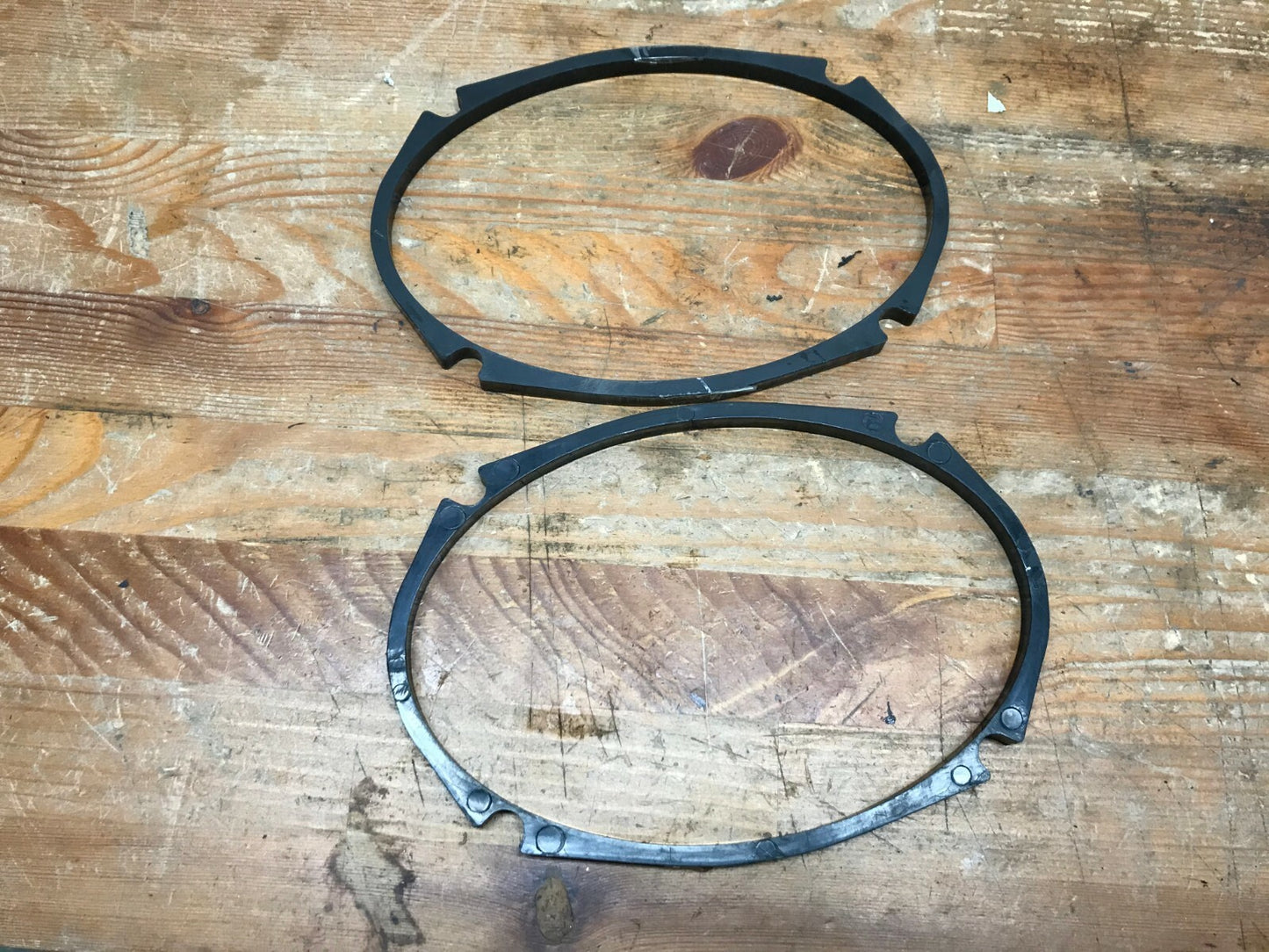 Lot of Harley Davidson Speaker Bezels Trim Touring Road King HogTunes