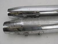 Harley Davidson Genuine Stock Chrome Exhaust Mufflers 65539-95 65538-95 #28