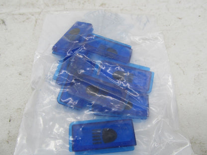 Lot of 8 Harley Davidson Genuine NOS Blue High Beam Indicator Lenses 71151-92