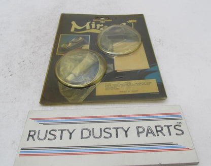 Pair Harley Mirage Speedo Speedometer and Tach Tachometer Visor FX Cover 27-181