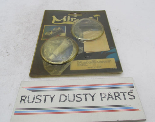 Pair Harley Mirage Speedo Speedometer and Tach Tachometer Visor FX Cover 27-181