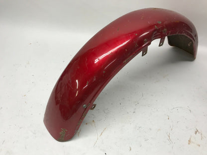Vintage Harley Davidson Ironhead Front 5"  Fender Red no Dents Metal X