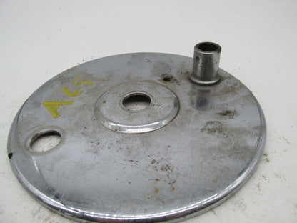 Vintage Genuine BSA A65 Chrome Drum Brake Plate Cover
