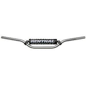 Renthal 7/8in. Handlebar Jimmy Button Bend - Silver 76401SI01185