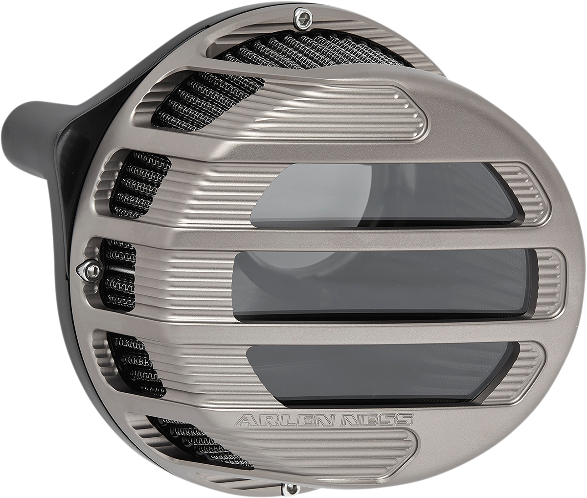 Arlen Ness Sidekick Air Cleaners Titanium 81-314