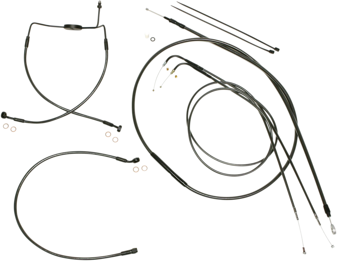 Magnum Designer Handlebar Installation Kits 10" Ape 487284