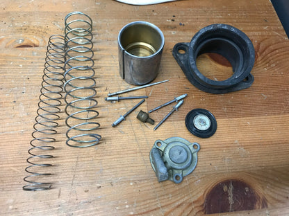 Harley-Davidson Shovelhead FX Carburetor Carb Parts Lot Springs Thrott