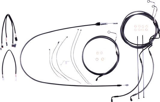 Magnum Black Pearl Designer Handlebar Installation Kit 4871223