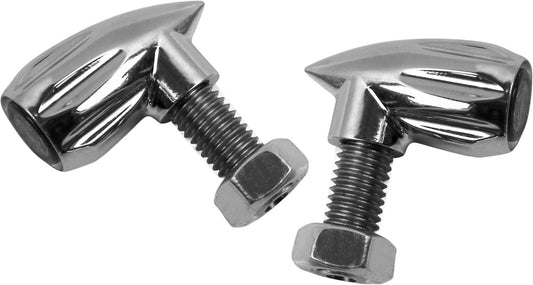 KODLIN USA 3 In 1 Bullet Rear Turn Signals Chrome K68462