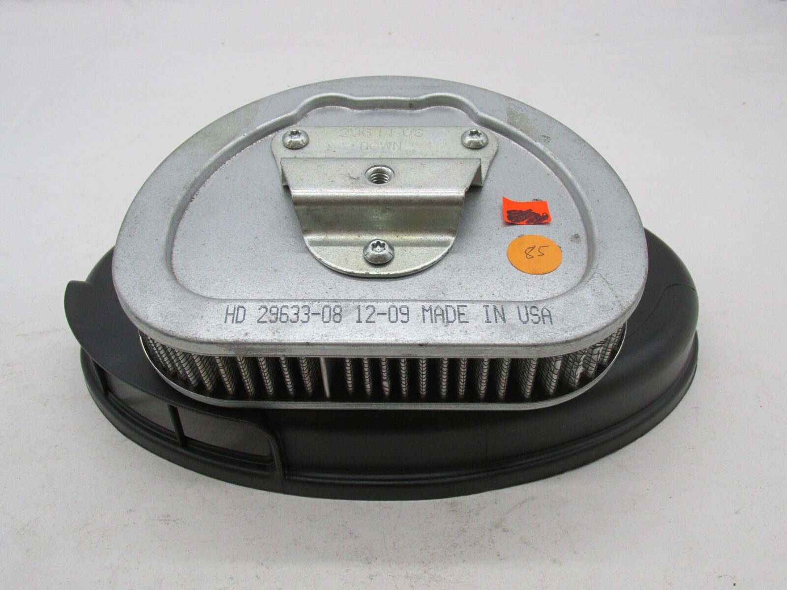 Harley-Davidson Stock Air Cleaner Filter & Backing Plate 29633-08 29630-08A