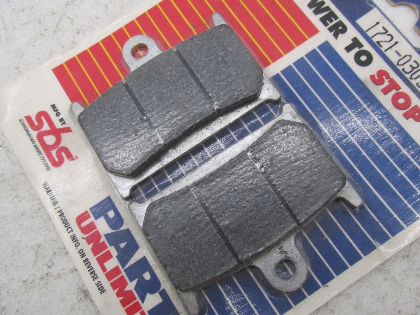 SBS Brakes Motorcyle Dual Carbon Brake Pads 1721-0309 624DC FA145-GFA-HH