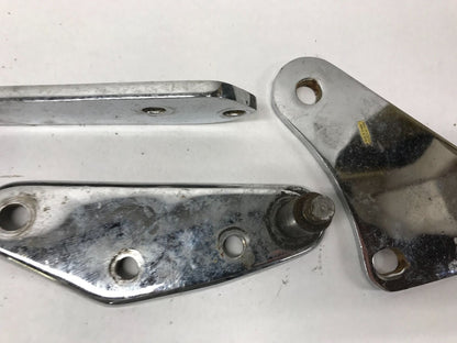 Lot Harley Foot peg Foot Control Mounts Brackets Chrome