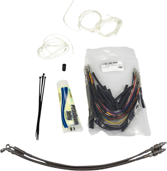 Fat Baggers, Inc. EZ Installation Kit for Hydraulic Clutch 16" Braided 109716