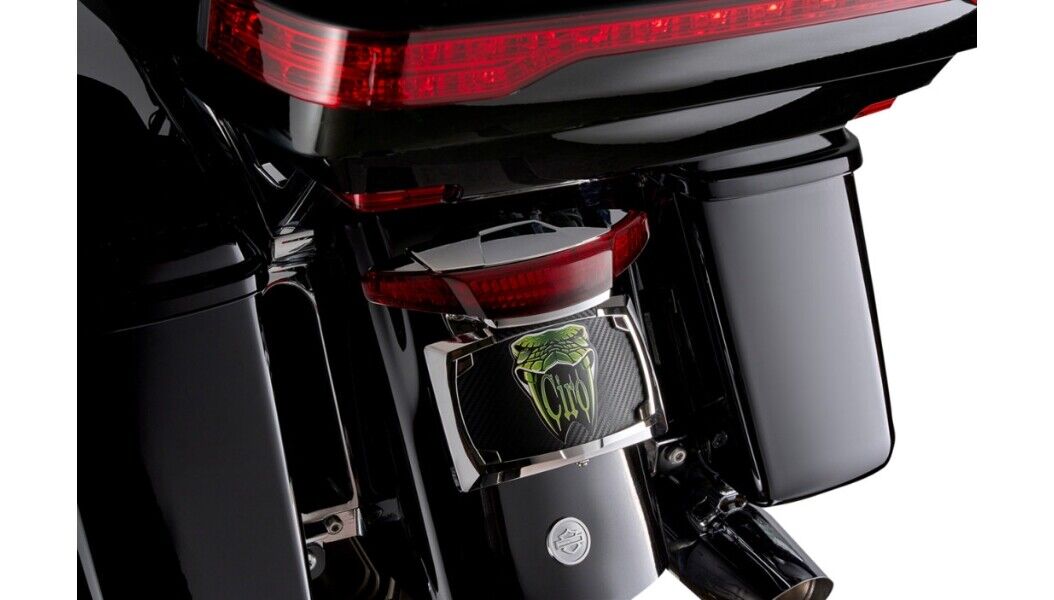 CIRO Latitude Lightstrike Taillights with License Plate Holder 40473