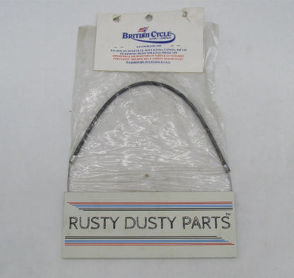 British Cycle BSA Triumph J Box To Right Carburetor Cable 12" 1969+ 457
