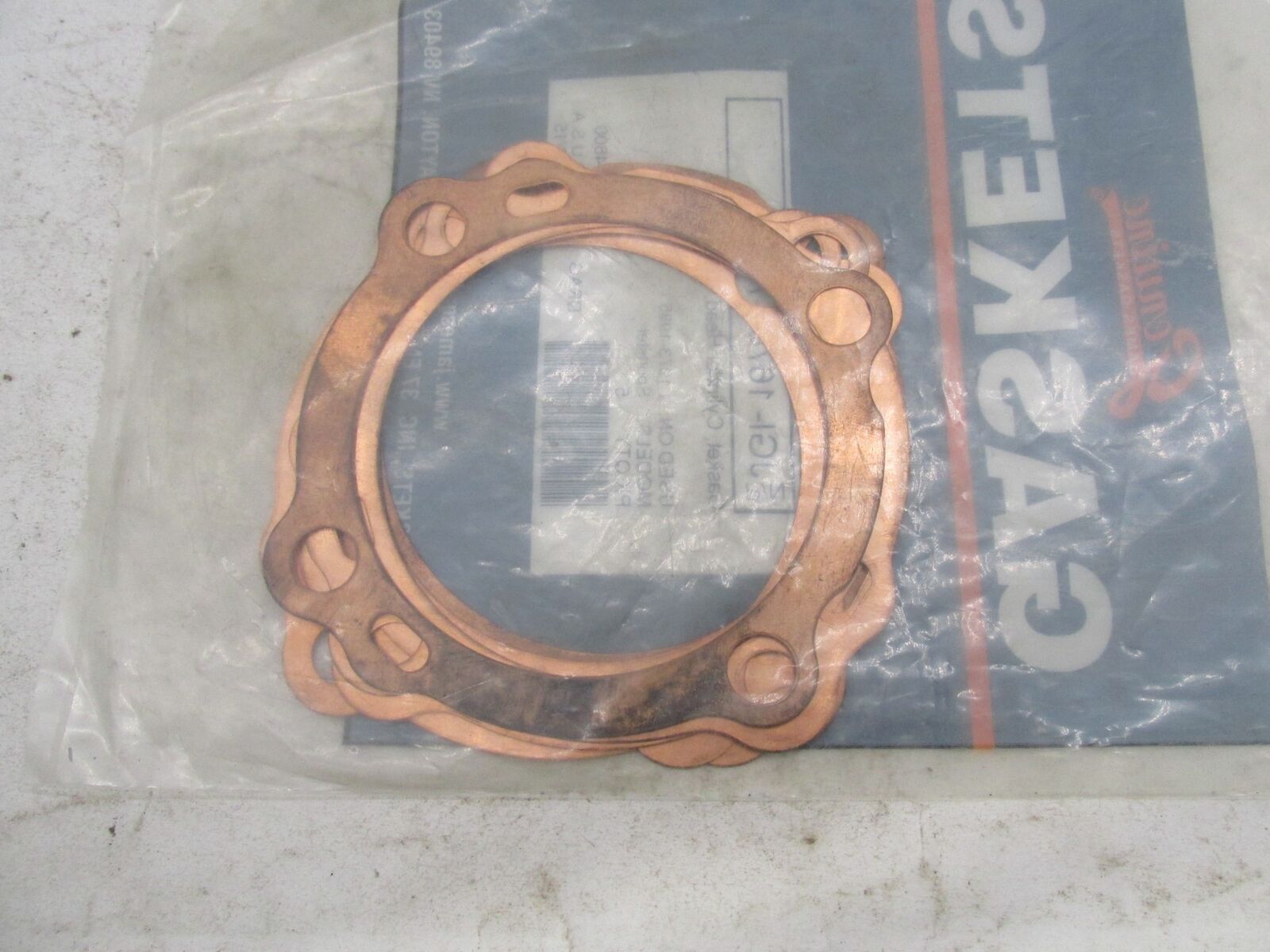 Lot of 6 Harley Davidson James Gaskets Cylinder Head Gaskets JGI-16769-73