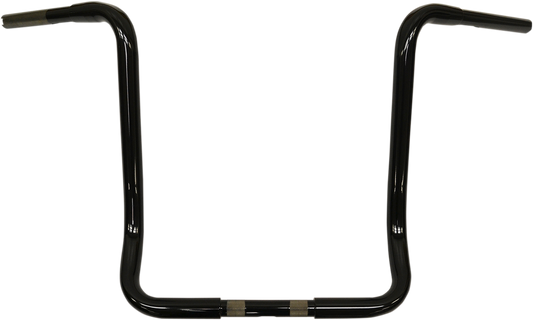 LA Choppers 1 1/4" Ape Hanger Handlebars 16" Black LA-7321-16B