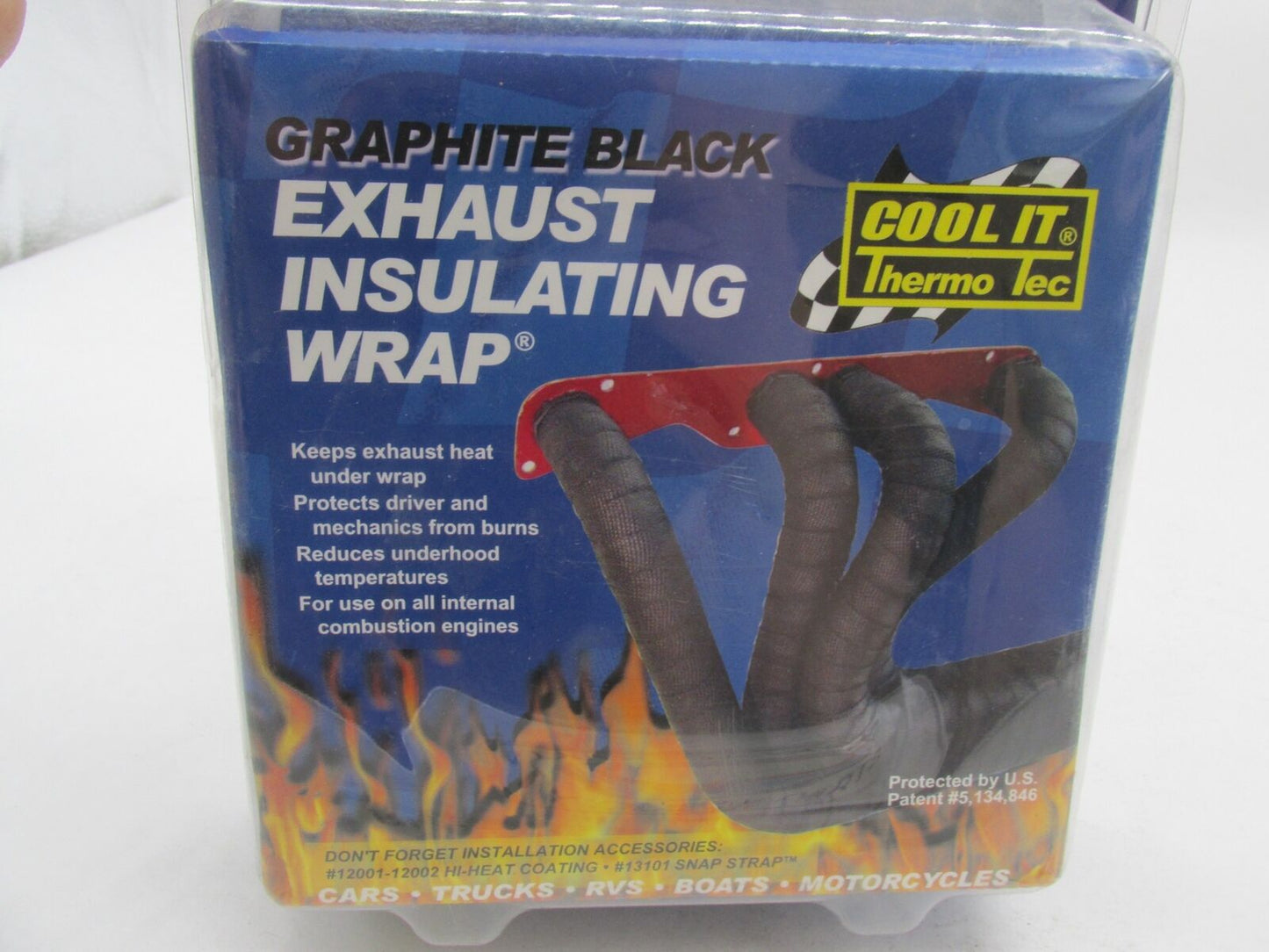 Cool It Graphite Black Exhaust Insulating Wrap