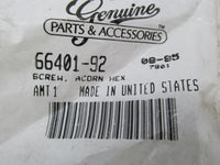 Harley Davidson Genuine NOS  Acorn Hex Screw 66401-92