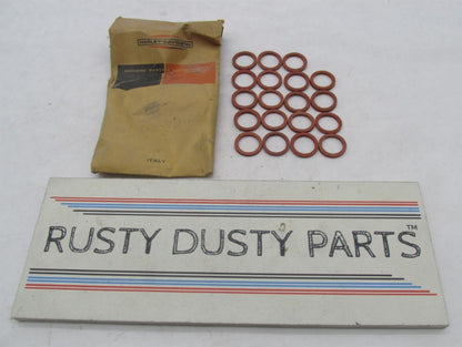 Lot of 19 Harley-Davidson Genuine NOS Aermacchi Gas Tank Valve Gaskets 62096-66P