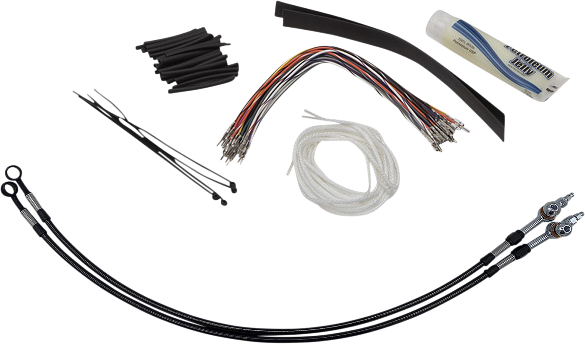 Fat Baggers, Inc. EZ Installation Kit for Hydraulic Clutch 14" Black 109714B