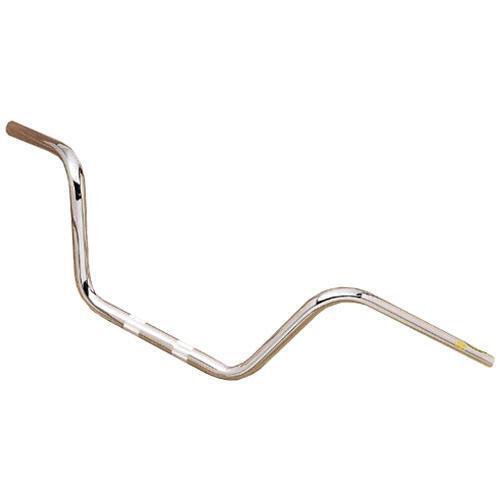 Flanders 1in. Handlebar Classic Bend - #1 - Knurled - Dimpled - Chrome 650-08015