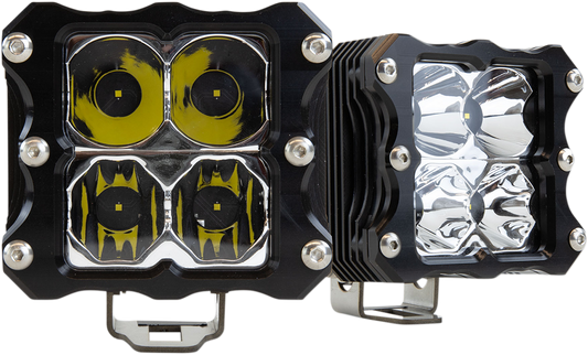 HERETIC 6-Series Quattro Spot/Flood Combo Lights  LB-6SQT132